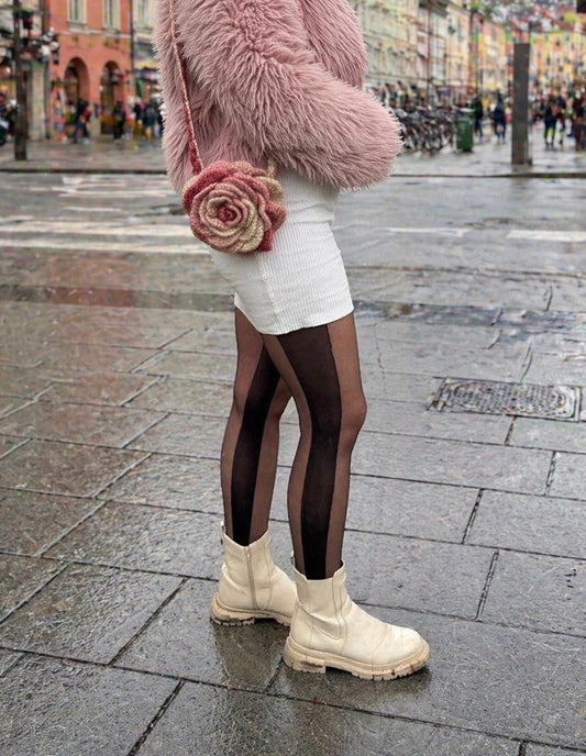 Háčkovaná kabelka “Rose”