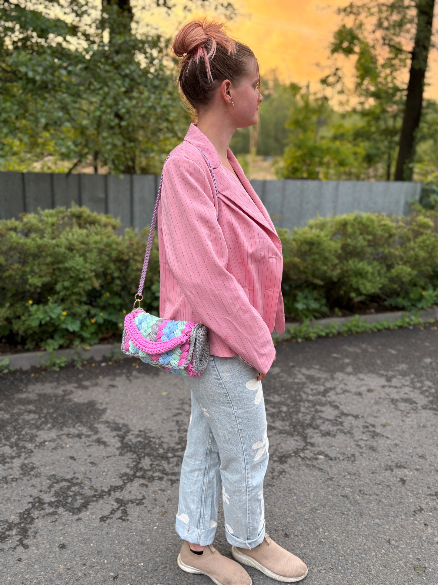 Háčkovaná kabelka “Sweets”🍭🍬
