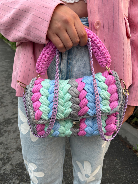 Háčkovaná kabelka “Sweets”🍭🍬