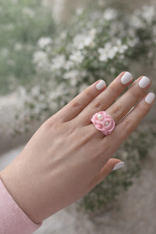 Prsten “Pearl Blossom” 🌸