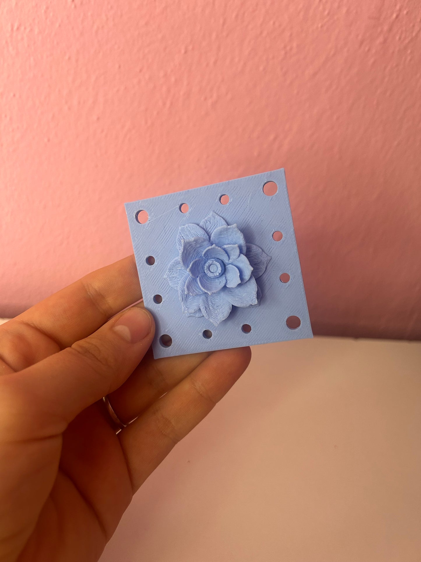 Čtverec k doháčkování 🌸